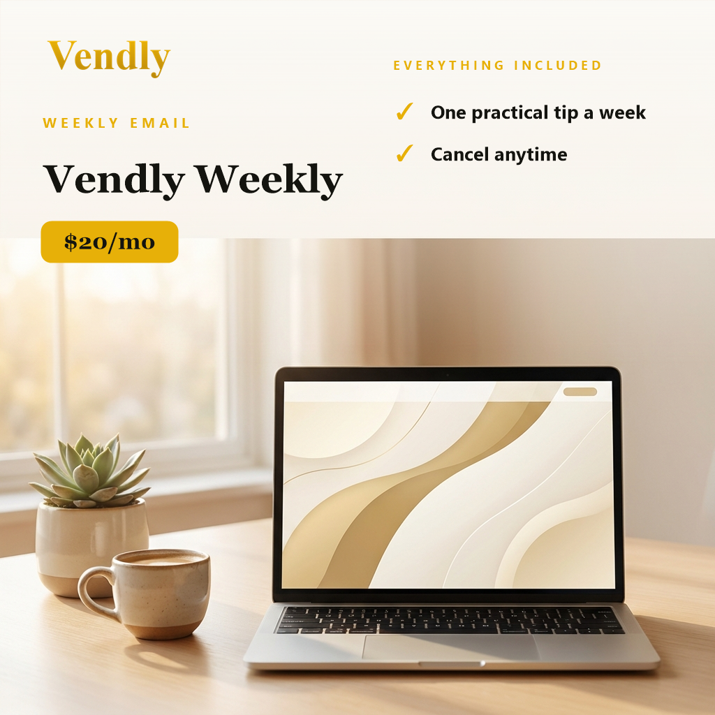 Vendly Weekly