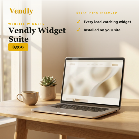 Vendly Widget Suite