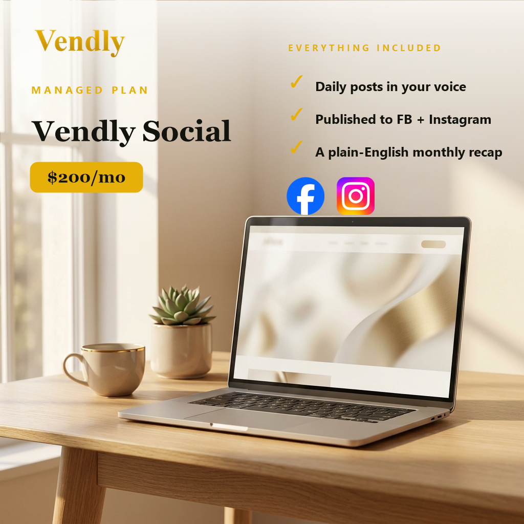 Vendly Social